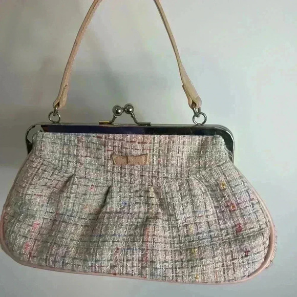 VINTAGE APT 9 TWEED SMALL BAG - Picture 7 of 13